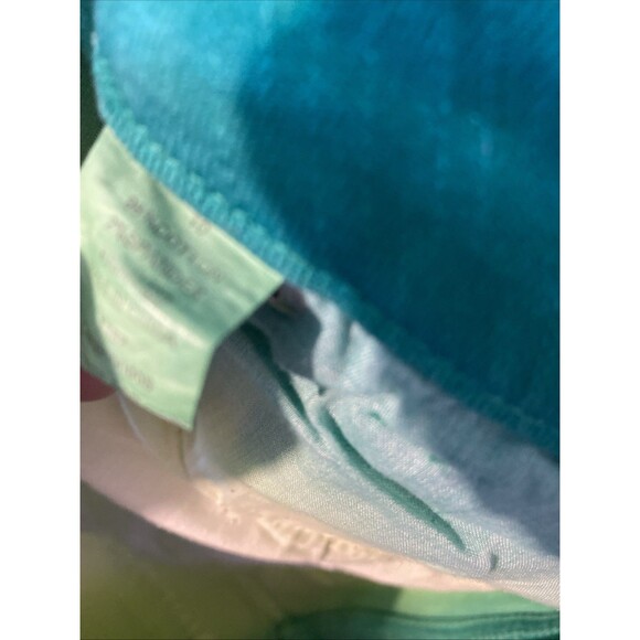 Tinseltown Denim Couture Women Green Shorts Cut Off Tie Die 10 Raw Hem - Picture 4 of 4